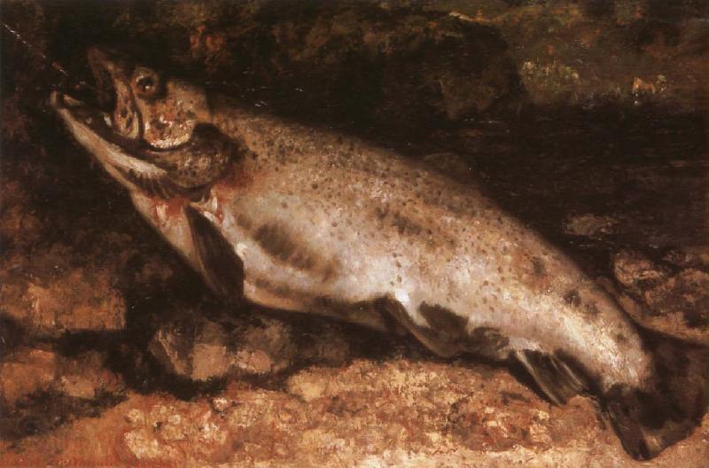 Gustave Courbet Trout